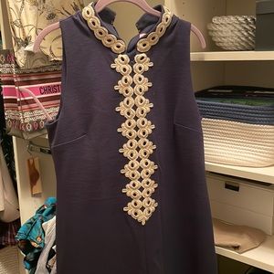 blue summer dress